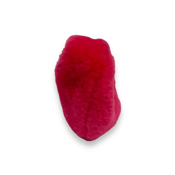 BOTTEGA VENETA Pink Shearling Lollipop Knotted Accent Jodie Mini Hobo Bag - Picture 4 of 11